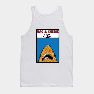 funny mac and cheese parody design Tank Top